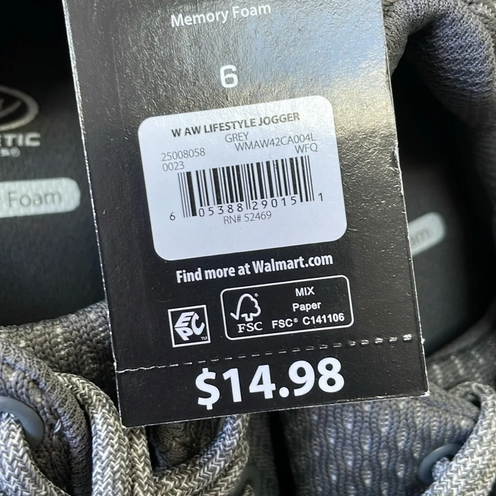 NWT  Womens Lifestyle Jogger Sneakers from Athletic Works - Picture 6 of 7